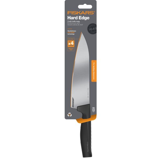 FISKARS HARD EDGE KUHARSKI NOŽ VELIKI