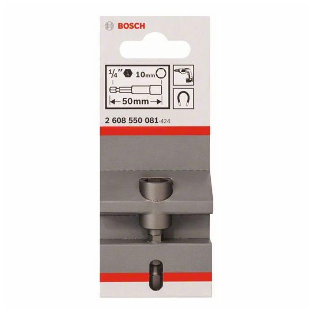 VIJAČNI NASTAVEK MATIC BOSCH 10 MM E 6.3 50 MM Z MAGNE