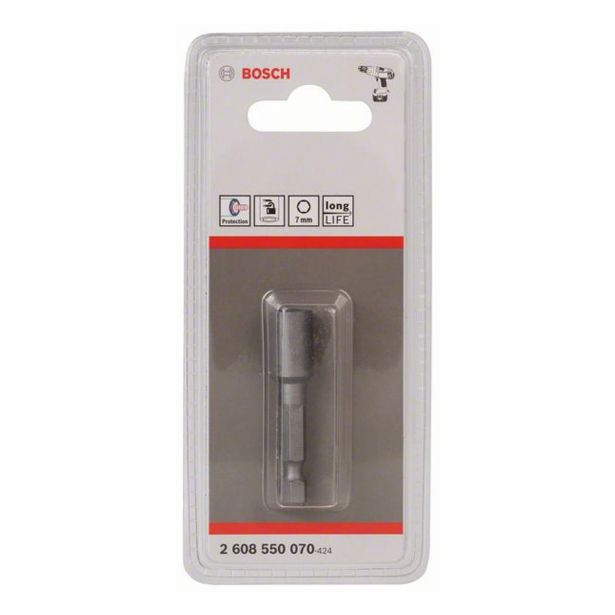 VIJAČNI NASTAVEK MATIC BOSCH 7 MM E 6.3 50 MM Z MAGNET