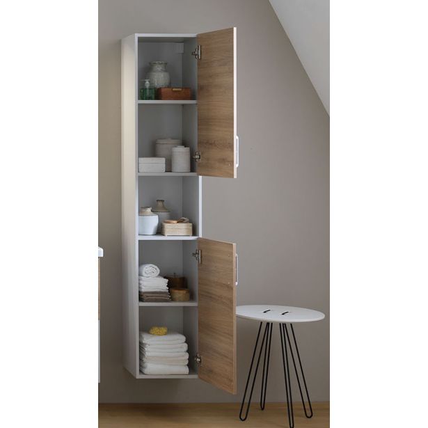 VISOKA OMARICA KOLPA SAN E 1702 GRAY/OAK