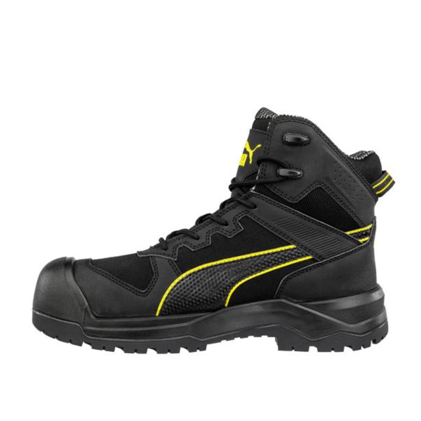 VISOKI DELOVNI ČEVLJI PUMA ROCK HD CTX MID S7S ČRNI ŠT. 41