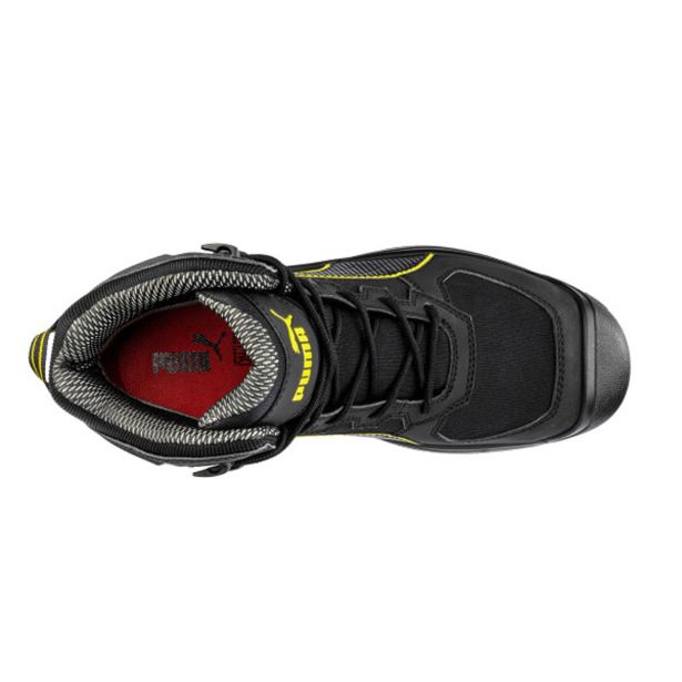 VISOKI DELOVNI ČEVLJI PUMA ROCK HD CTX MID S7S ČRNI ŠT. 41