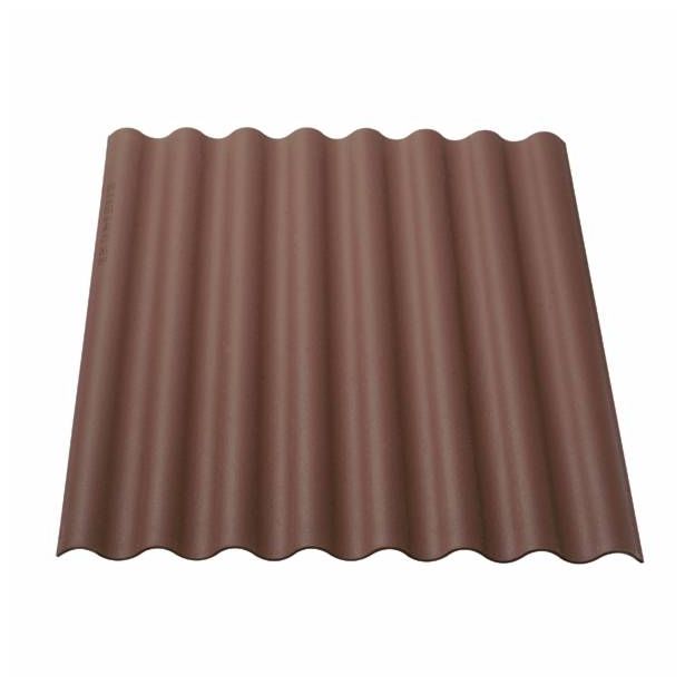 VLAKNOCEMENTNA KRITINA ETERNIT VALOVITKA 8 1250X1000 MM RJAVA V8-P-U