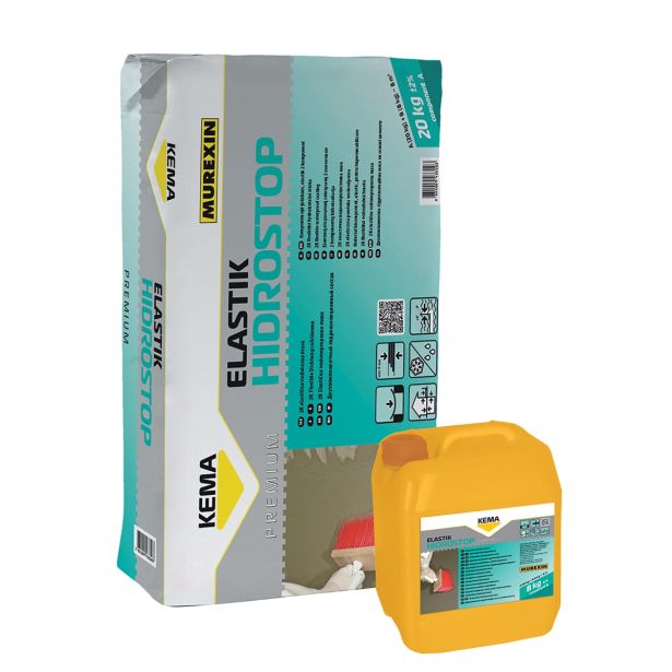 VODOTESNA MASA KEMA HIDROSTOP ELASTIK A+B 28 KG