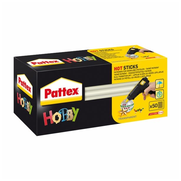 VROČE LEPLJENJE HENKEL ACC PATTEX LEPILNI VLOŽEK 1000 G (FI 11 MM)