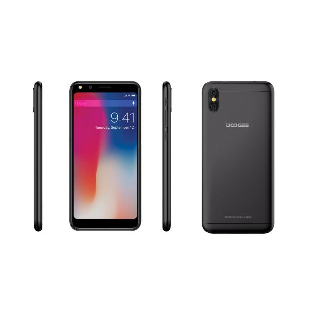 PAMETNI MOBILNI TELEFON DOOGEE X53 ČRN