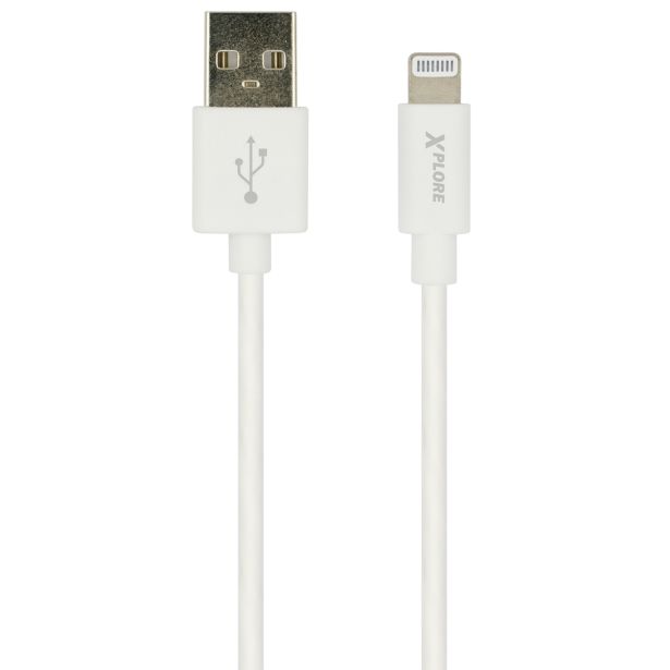 USB KABEL XPLORE XP2300 BEL TYPE A / LIGHTNING