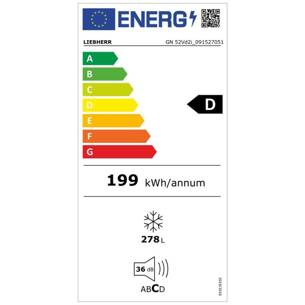 ZAMRZOVALNA OMARA LIEBHERR GN 52VD2I