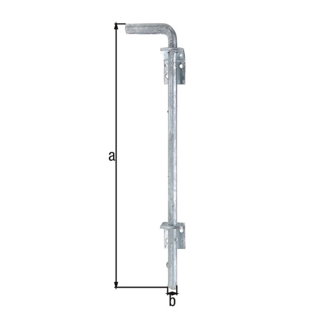 PREČNI ZAPAH ALBERTS ZAPAH VRTNIH VRAT 400X40X16 MM