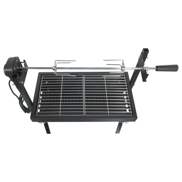 ŽAR NA OGLJE CATTARA BARBECUE 60 CM Z 230 V MOTORJEM