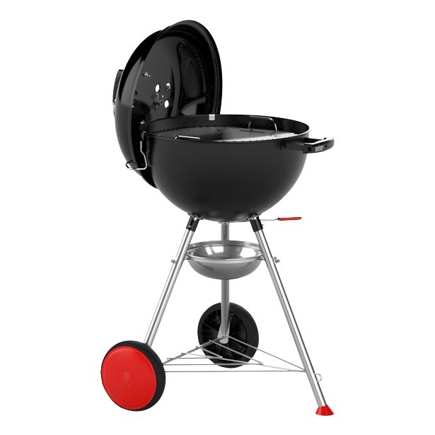 ŽAR NA OGLJE WEBER KETTLE PLUS 47 CM, BLACK