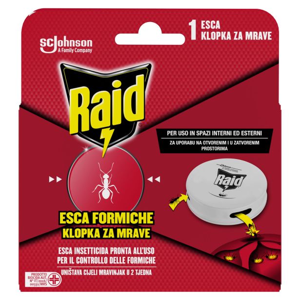 ZAŠČITA PRED INSEKTI RAID PAST ZA MRAVLJE 1/1