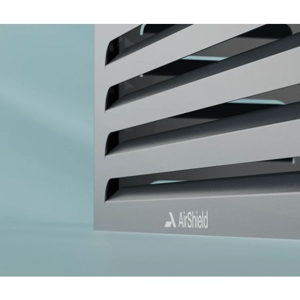 ZAŠČITA ZA KLIMO AIRSHIELD CURVE  / L / ANTRACIT / GLOSS /