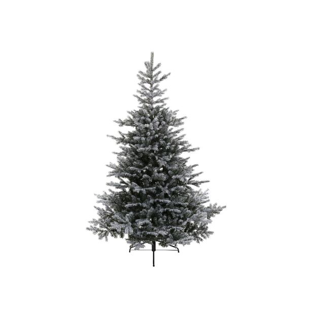 ZASNEŽENA NOVOLETNA JELKA GRANDIS FIR IZ UMETNE MASE, VIŠINE 150 CM