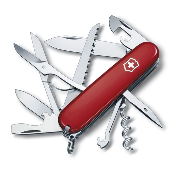 ŽEPNI PRIPOMOČEK VICTORINOX HUNTSMAN ŽEPNI NOŽ, 15 ORODIJ, ČRN