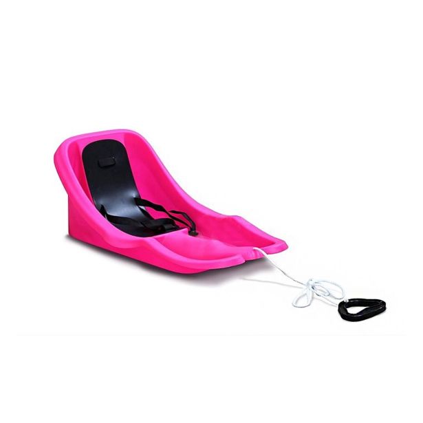 OTROŠKE SANI Z NASLONOM PLASTKON BABY RIDER-PINK