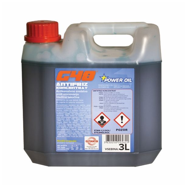 POWER OIL ANTIFRIZ G48 (G11) KONCENTRAT 3L