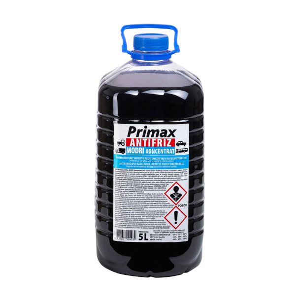 MAZIVA IN TEKOČINE PRIMAX ANTIFRIZ MODRI 5L