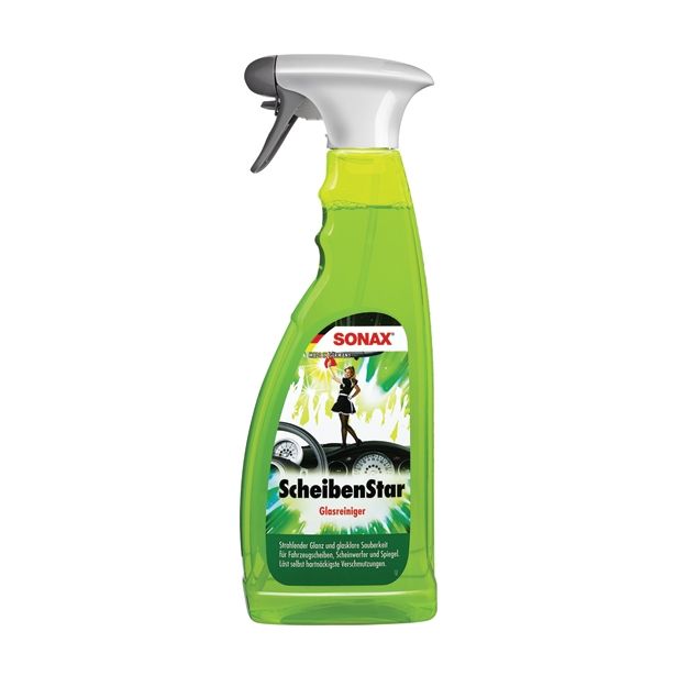ZUNANJA AVTOKOZMETIKA SONAX BLEŠČEČE ČISTILO STAR ZA STEKLA 750ML