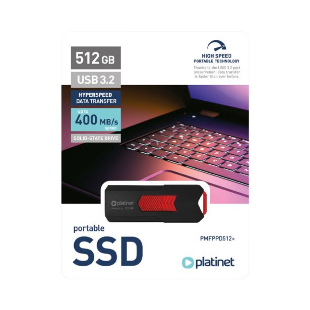 ZUNANJI TRDI DISK PLATINET PMFPPD512+ SSD 512GB