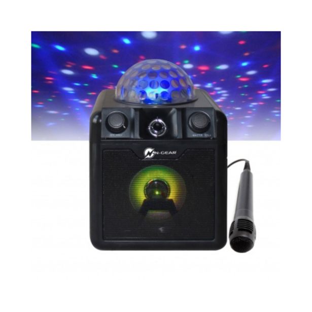 KARAOKE BLUETOOTH ZVOČNIK N-GEAR DISCOBLOCK410BK