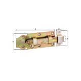 PREČNI ZAPAH ALBERTS 100 MM