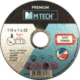 REZALNA PLOŠČA ZA RF MTECH 125X1X22 PREMIUM SAVE POWER