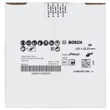 FIBERFLEX DISK ZA KOVINO BOSCH 125X22 MM Z36 R444