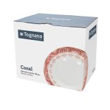 GARNITURA KROŽNIKOV TOGNANA 18 DELNA METROPOLIS CORAL