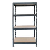 REGAL AR SHELVING 180X90X45 CM, 4 POLICE 300 KG/POLICO GARAGE45