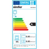 VGRADNA PEČICA + PLOŠČA SIMFER 206S (B6EP206SGI-80+6040 DECB)