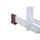 ALUMINJASTI ODER KRAUSE CORDA PODEST 147X50CM 2X6 STO. DELOVNA VIŠINA 3.75 M
