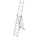 TRODELNA LESTEV KRAUSE CORDA 3X7 STOPNIC 1.9M DELOVNA VIŠINA 5.1M