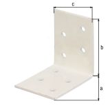 VEZNI ELEMENT ALBERTS 50X50X40 MM KOTNI BELI