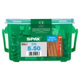 VIJAK ZA TERASO SPAX 5X50 A2 V ZAVITKU 230 KOS