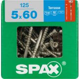 VIJAK ZA TERASO SPAX 5X60 A2 V ZAVITKU 125 KOS