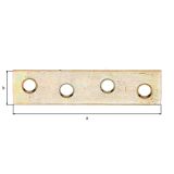 VEZNI ELEMENT ALBERTS 60X15 MM PLOŠČATI
