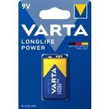 ALKALNI BATERIJSKI VLOŽEK VARTA 6LR61 9V LONGLIFE POWER BL/1