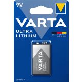 LITIJ BATERIJSKI VLOŽEK VARTA 9V LITHIUM