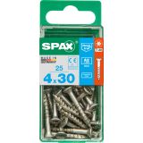 RF UNIVERZALNI VIJAK SPAX A2 TRX 4X30 V ZAVITKU 25 KOS