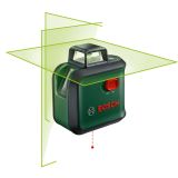 ADVANCEDLEVEL 360 LINIJSKI LASER Z ZELENIM ŽARKOM