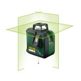 ADVANCEDLEVEL 360 LINIJSKI LASER Z ZELENIM ŽARKOM