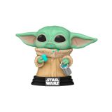 AKCIJSKA FIGURA FUNKO POPSTAR WARS MANDALORIAN GROGU W/ COOKIE