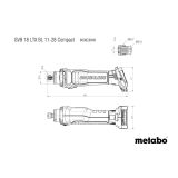 AKUMULAT. PREMI BRUSILNIK METABO GVB 18 LTX BL 11-28 COM.