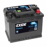 AKUMULATOR EXIDE CLASSIC EC550 AH55 D+ 460A 242X175X190