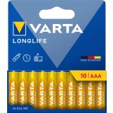ALKALNI BATERIJSKI VLOŽEK VARTA LONGLIFE AAA 10/1