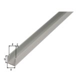 U-PROFIL ALBERTS ALU 25X25X25X2X2000 MM SREBRNO ELOKSIRAN