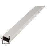 KVADRATNA CEV ALBERTS ALU, 50X20X2X2000 MM SIVO ELOKSIRANA