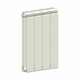 ALUMINIJASTI RADIATOR AKLIMAT M1024 2 ČL. BELI IDENT 880761