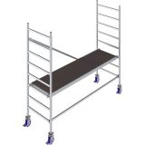 ALUMINJASTI ODER KRAUSE STABILO PODEST 2.5X0.75M S10 DELOVNA VIŠINA 10.40 M